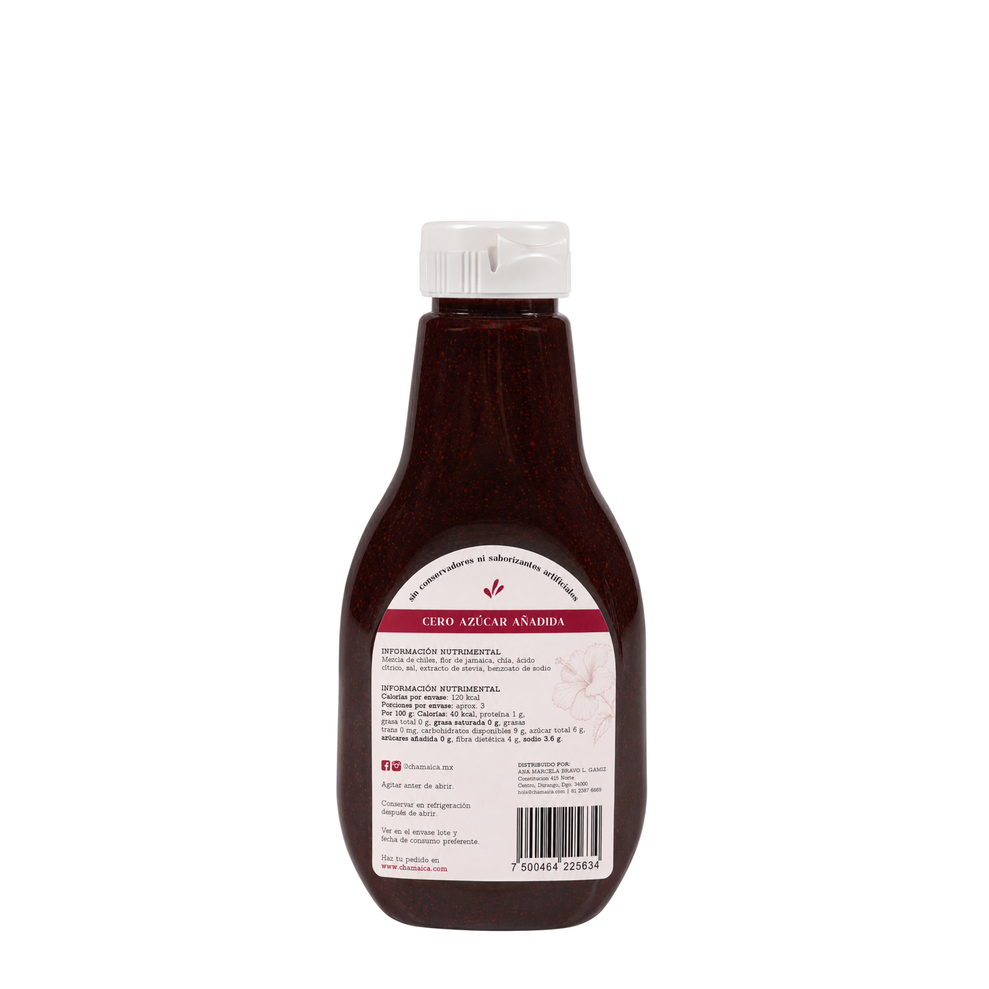 Chamaica squeeze chico 250ml