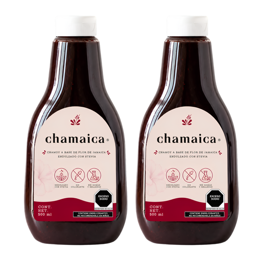 Pack 2 Chamaica squeeze grande 500ml