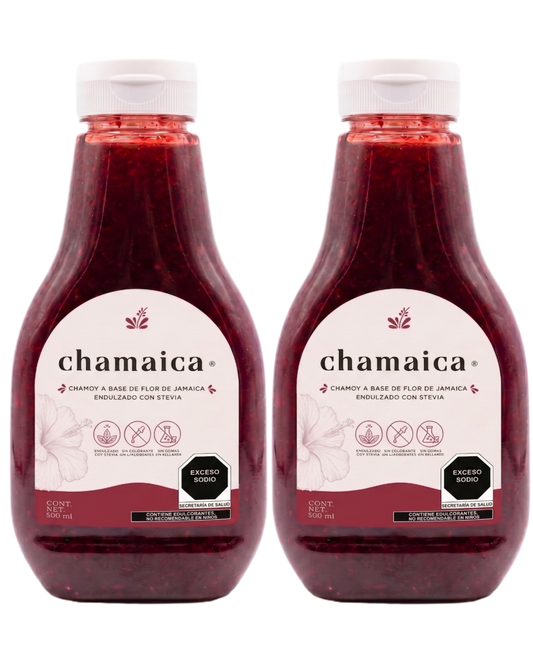 Pack 2 Chamaica squeeze grande 500ml