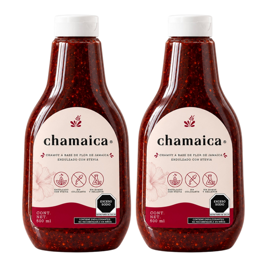Pack 2 Chamaica squeeze grande 500ml